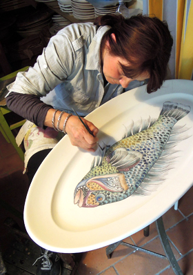 Adriana Braconi – Ceramiche Linda Toscana