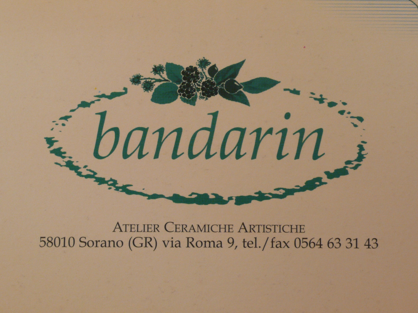 ATELIER DI CERAMICHE ARTISTICHE BANDARIN DI MIGLIORELLI & CORSINI