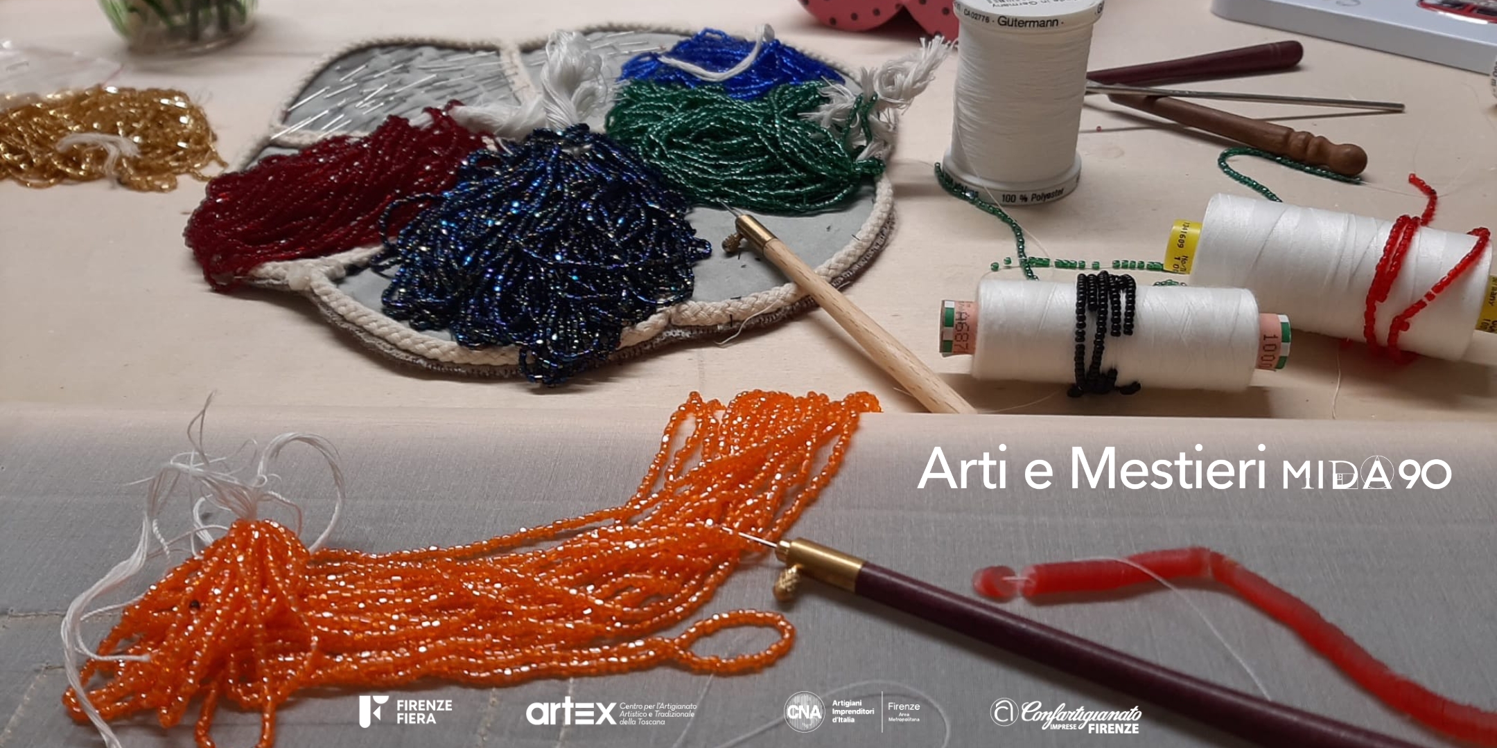 Introduzione al ricamo a filo, ARTI E MESTIERI – OFFICINE ESPERIENZIALI // 90° MIDA