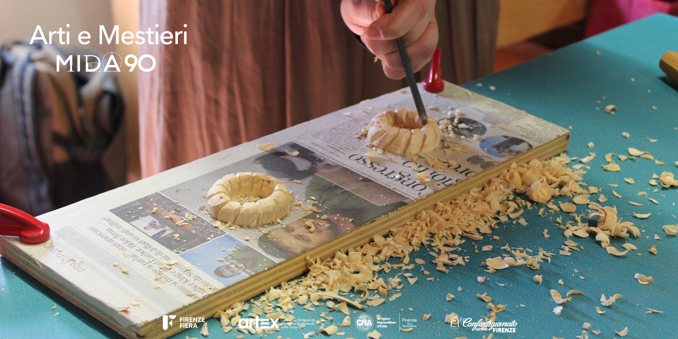 Intaglia un fiore, ARTI E MESTIERI – OFFICINE ESPERIENZIALI // 90° MIDA